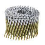 Stanley Bostitch C10S120DG Thickcoat Round Head 3-Inch by .120-Inch by 15 Degree Wire Collated Screw Shank Coil Framing Nail, 2,700 per Box