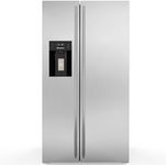 Electactic 20 Cu.ft. Large Refrigerator Fridge, 2 French Door Stainless Steel with Water Dispensor, Ice Maker for the Kitchen