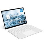 FUNYET Laptop 2 in 1 N100 Processor 16GB RAM 512GB SSD Windows 11 PC Laptop, 14 Inch Laptop with Backlit Keyboard and Fingerprint Unlock