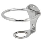 Boat Ring Cup Holder, 304 Stainless Steel Cup Holder RV Bottle Holder Universal Ring Drink Holder for Car Boat Truck