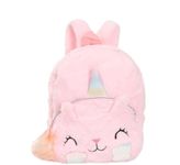 Mini Toddler Backpack for Kids Boys Girls Preschool Kindergarten School Best Gift (Plush Unicorn)