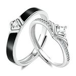 ANAZOZ Matching Promise Rings, Ster
