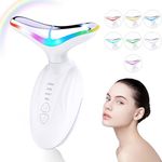 Face Massager Electric Lifting Facial Anti-Wrinkle Device with 4 Modes for Neck SkinTightening Massage Face Toning Firming for Women