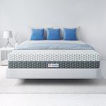 Sleepwell Dual PRO Profiled Foam Reversible 6-inch Double Bed Size, Gentle and Firm, Triple Layered Anti Sag Foam Mattress (Grey, 72x48x6)