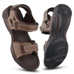 FUEL Oliver Sandals & Floaters for Mens & Boys Comfortable & Lightweight Dailywear, Anti-Skid Flexible & Breathable for Running, Walking Stylish Casual Sandal for Outdoor Footwear For Gents