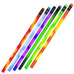 Color Changing Mood Pencil with Eraser, Set of 24, Assorted Colors