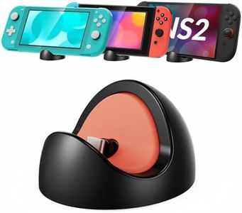 Gorixer Switch Charging Dock for Nintendo Switch 2 (2025) or 1/Lite/OLED,Portable Carrying Charging Station for Travel or Outdoor and Home(No Cable Included