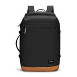 Pacsafe Go Anti Theft 44l Carry-on Backpack, Jet Black, One Size, Pacsafe Go Anti Theft 44l Carry-on Backpack