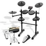 Pyle 8-Piece Electric Drum Set with