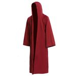 Wizard Tunic Hooded Robe Halloween Cloak Cosplay Costumes