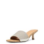 Donald Pliner Women's Carice Heeled Sandal, Bone, 7.5