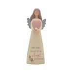 Feather & Grace Resin Figurine - May There Always Be an Angel By Your Side