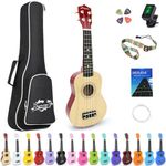 Amdini 21 inch Soprano Ukulele Bass