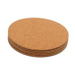 ORFOFE 5pcs Cork Planter mat Mini Plant pots Mini Tripod Round Cork Mat Garden Plant pad Bracket Non-Slip