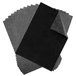 Ainkou 100 Sheets Black Carbon Transfer Paper Graphite A4 Tracing Copy Paper for for Wood, Paper, Canvas and Other Art Surfaces Tracing Copy