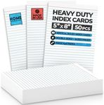 Home Advantage Vertically Ruled White Index Cards, Note Cards (5-x-8-inch)