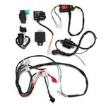 Hoypeyfiy Wiring Coil Loom Ignition System CDI Spark Plug Kit for 50cc 70cc 90cc 110cc PIT Quad Dirt Bike ATV Dune Buggy