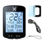 XOSS G+ Gen2 GPS Bike Computer with Mount, 2.2" Bluetooth Wireless Cycling Speedometer, Type-C Multifunctional ANT+ Bicycle Odometer with Auto Backlight and IPX7 Waterproof MTB Tracker (4 in 1)