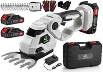 Cordless Hedge Trimmer,2 in 1 Cordl