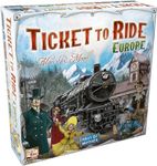 Days of Wonder | Ticket to Ride Europe Board Game | Ages 8+ | For 2 to 5 players | Average Playtime 30-60 Minutes