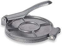 Fox Run 5942 Tortilla Press, Cast Iron, 7.25" Diameter Metallic