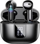 Wireless Earbuds Bluetooth 5.4, in Ear buds 6 Mic ENC Noise Cancelling for Clearer Call, Earphones Deep Bass Stereo, LED Power Display 35H Playtime IP7 Waterproof Mini Sport Headphones for Android iOS
