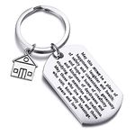 Housewarming Gift New Home Keychain Gift for New Homeowner Jewelry Moving in Gift House Keyring First Home Gift Realtor Closing Gifts (Silver)