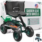 Luxe Function Garden Seat with Whee