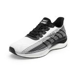 Red Tape Sport Shoes For Men Sophisticated Round-Toe Shape, Cushioning Technology & Smart Ventilation Black/White, 9 UK