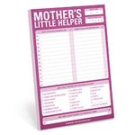 Knock Knock Mother's Little Helper Checklist Note Pad, 6 x 9-inches