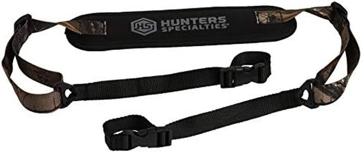 Hunters Specialties Quick Release Bow Sling - Archery Hunting Cushioned Non-Slip Neoprene Realtree Camo Bow Sling