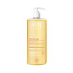 SVR TOPIALYSE Micellar Shower Oil, Moisturising Eczema Face & Body Wash, 24hr Hydration Emulsifying Soothing Bath Oil for Very Dry, Sensitive Skin, from Newborn and Up, 1 L