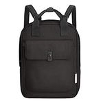 Travelon Origin-Sustainable-Anti-Theft-Small Backpack, Black, One Size