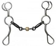 Showman Stainless Steel Training Snaffle Bit w/ 7 1/4" Cheeks! New Horse TACK!