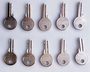 Ignition Keys, 10PCS 455 for Boom Lifts Scissor Lift Genie Skyjack Terex, Heavy Equipment Forklift Key