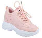 Dekkin Girl's High Heel Sports Running Shoes (Pink)