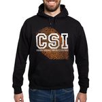 CafePress CSI TV Show Hoodie (Dark) Men's Dark Hooded Sweatshirt Hoodie Black