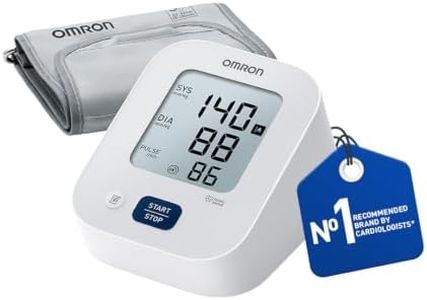 OMRON X2 Essential, Upper Arm Blood Pressure Monitor for Home Use, Universal Soft ML Cuff (22-32 cm), Blood Pressure Machine for Irregular Heartbeat Detection