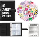 100 Envelope Challenge Binder, Easy