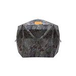 Barronett Blinds® Feather Five, Portable Hunting Blind, Huge Interior, Lightweight, 4-Person, Bloodtrail® Backwoods, 72” x 84” x 84”, FF500BW