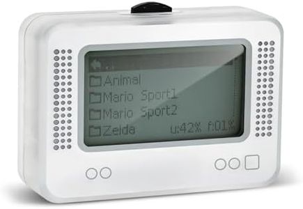 NFC Tag Emulator, for Nintendo Switch/3DS/Wii U - Ultimate 3000+ Data Storage, Compatible with 60+ Games, 1.4" OLED Screen, Auto UID Regen & Unlimited Scans, Rechargeable