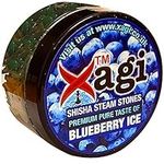 Xagi Blueberry ice Shisha Flavour Hookah Flavour Nicotine-Free Non-Tobacco Shisha Steam Stones 100g