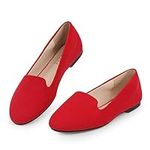 MUSSHOE Flats Shoes Women Comfortab
