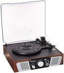 Sylvania SRC831 3-Speed Turntable with Built-in Speakers, and USB encoding