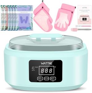 Paraffin Wax Machine for Hand and Feet -Paraffin Wax Warmer Moisturizing Kit Auto-time and Keep Warm Paraffin Hand Wax Machine for Arthritis (green)