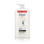 Dove Intense Repair Shampoo For Damaged Hair,Makes Hair Smooth And Strong, 1 Ltr