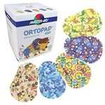 Ortopad® Bamboo Boys Eye Patches, 50/box (Regular Size, 4+ yrs) Blue Camo Pack