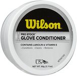 Wilson Pro Stock Baseball, Softball Glove Conditioner White, One Size