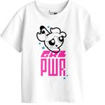 Bon Organik Girl's Regular Fit T-Shirt (BON11407_White