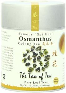 The Tao of Tea, Osmanthus Oolong Tea, Loose Leaf, 2.5 Ounce Tin